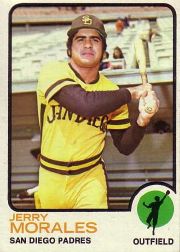 1973 Topps Baseball Cards      268     Jerry Morales